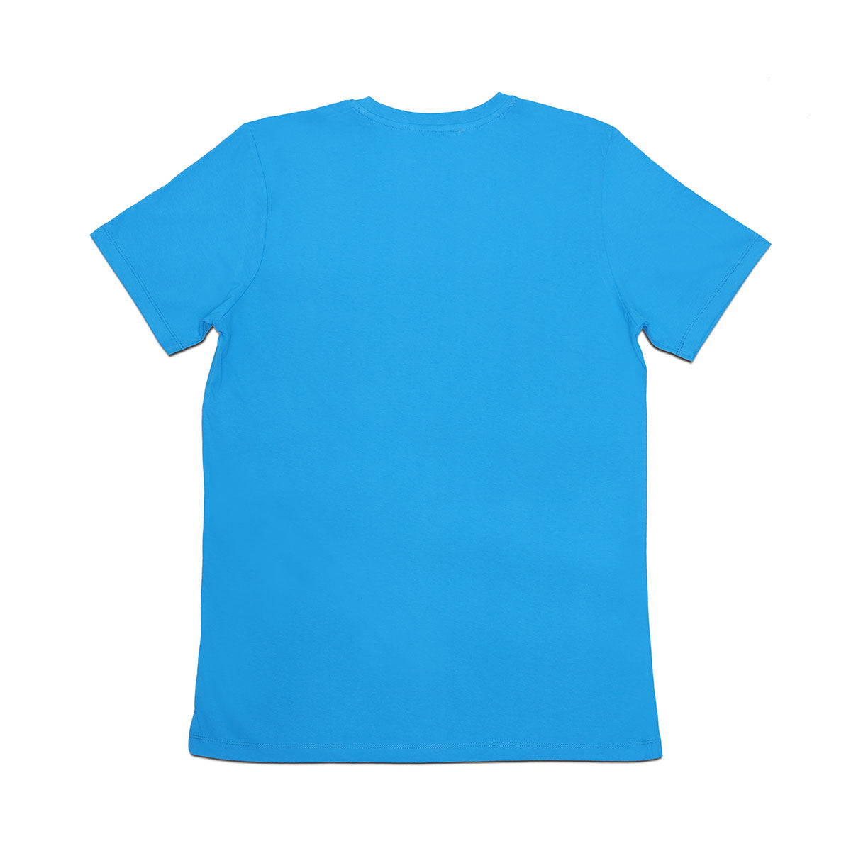 Men Combed Cotton Essential Turquoise Tee/ T-shirt