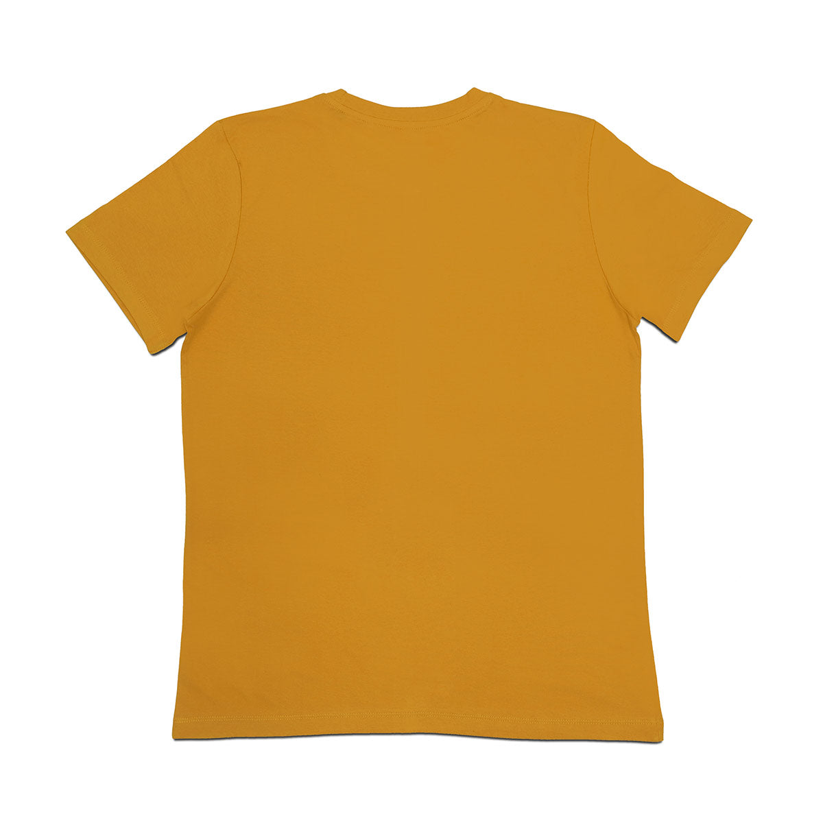 Men Combed Cotton Essential Yellow Tee/T-shirt