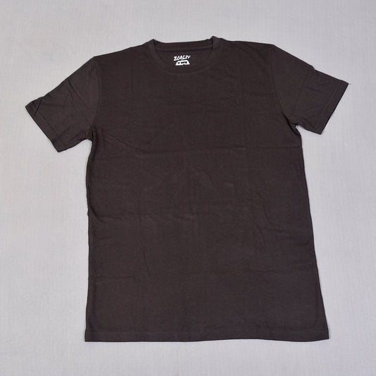 Men Bamboo Cotton Essential Black Tee/ T-shirt