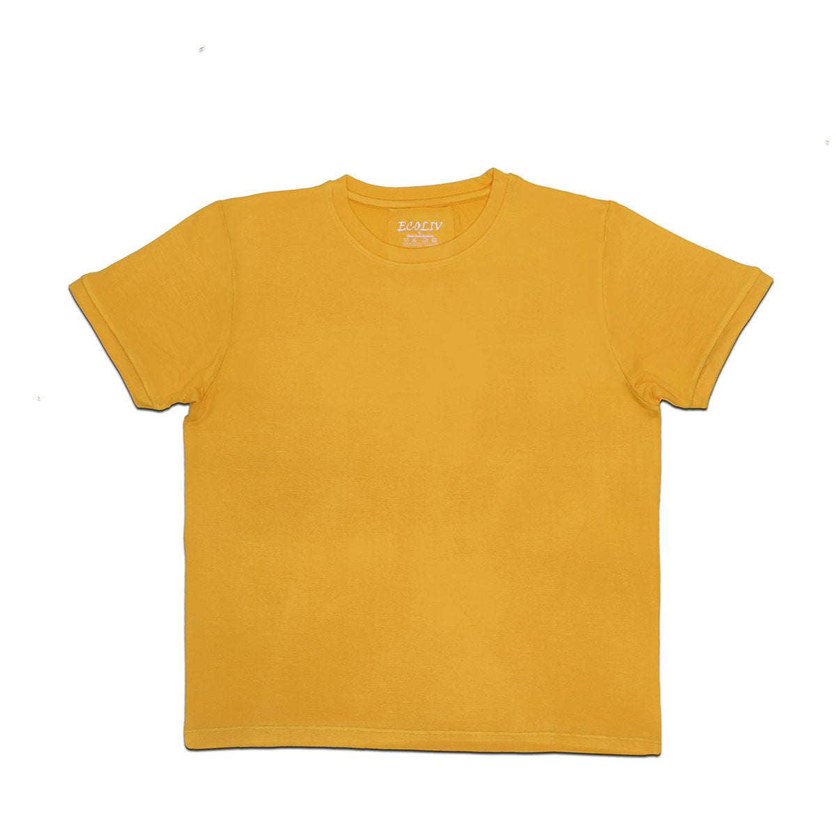 Organic Bamboo Yellow Essential Tee