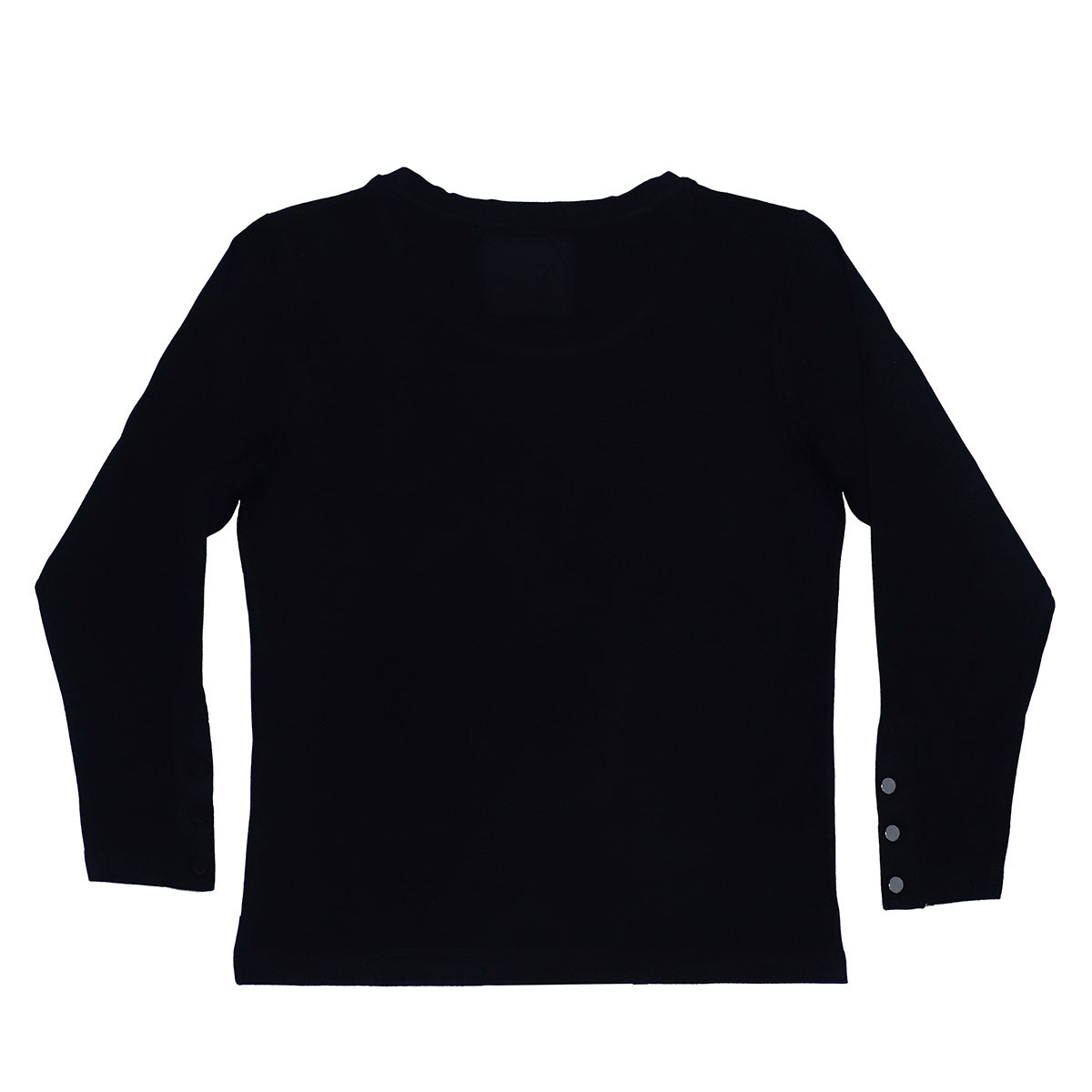 Organic Bamboo Black Long Sleeves Dual Season T-shirt