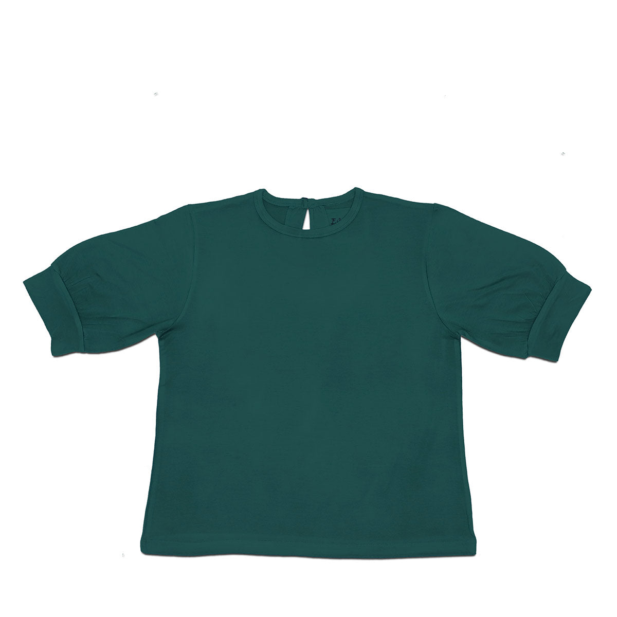 Organic Bamboo Green Buffy sleeve T-shirt