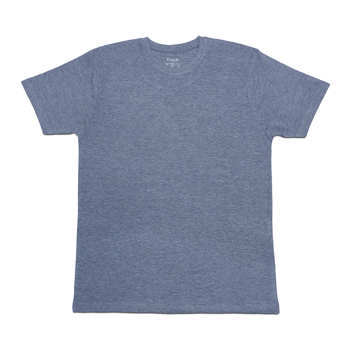 Men Organic Cotton Essential Grey Tee/T-shirt