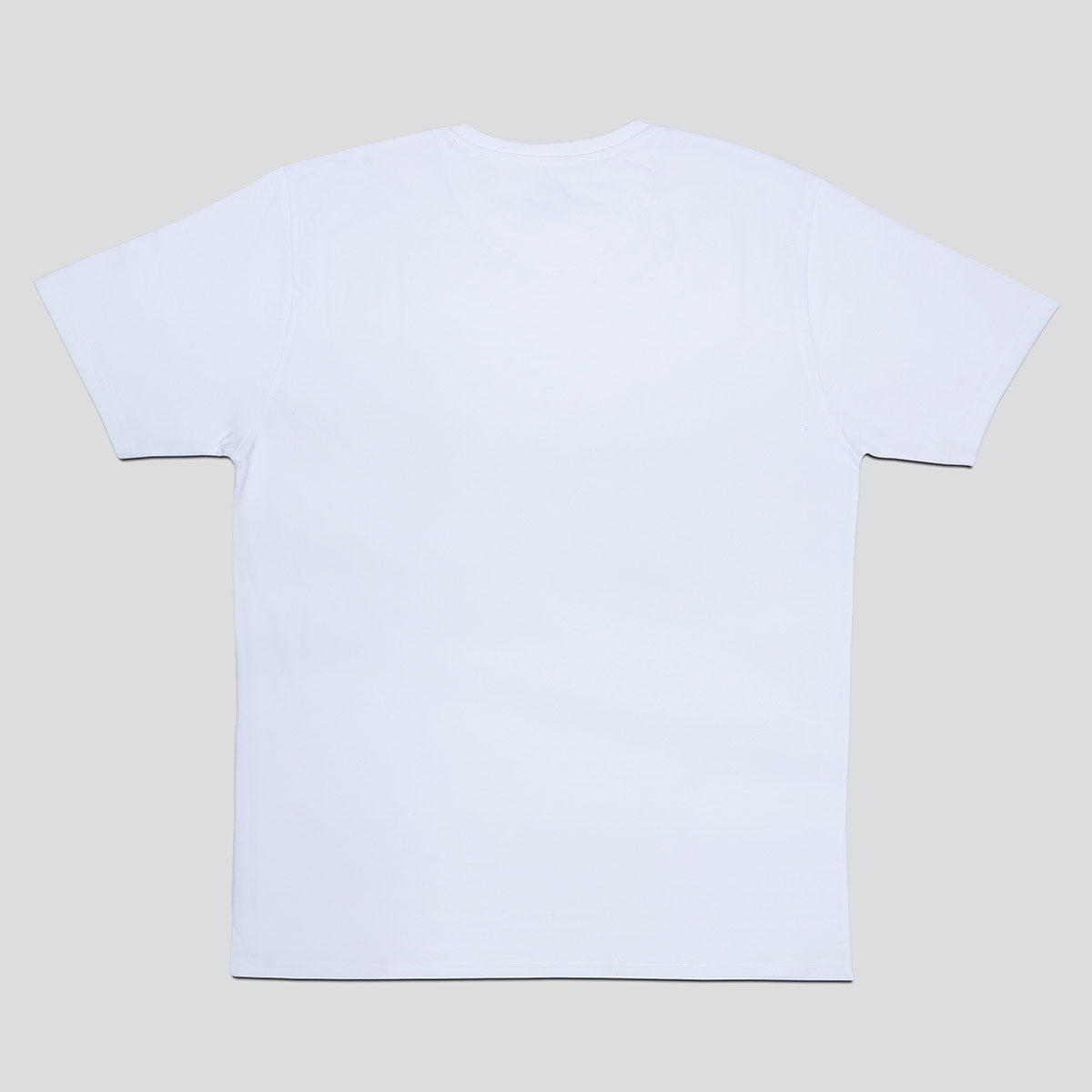 Men Organic Cotton Essential White Tee/ T-shirt