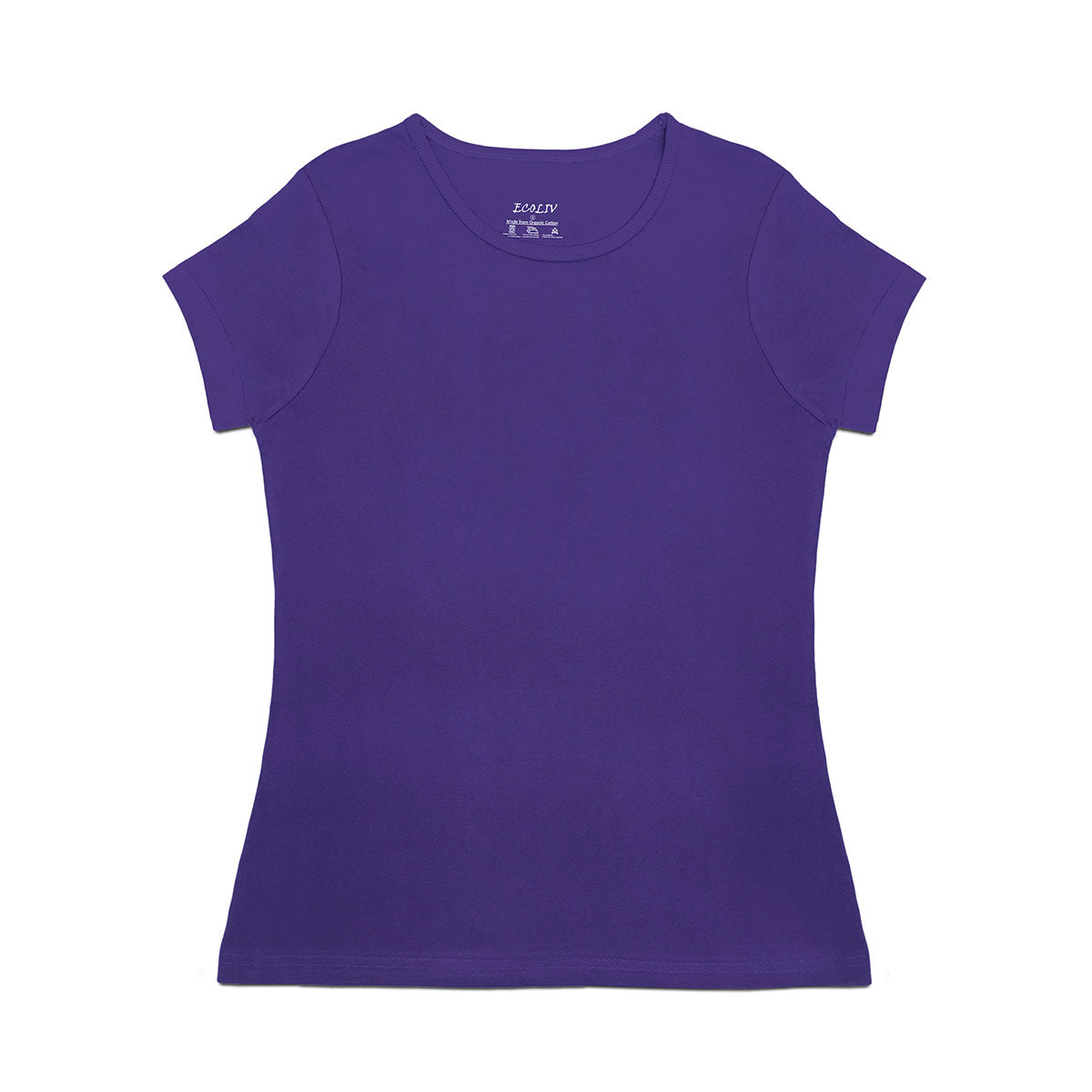 Women's Organic Cotton Lilac Essential  T-shirt